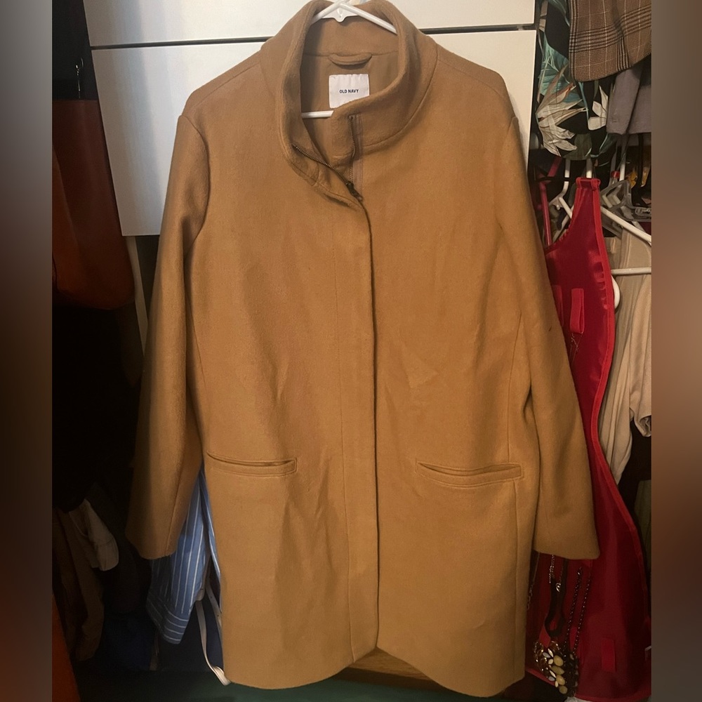 Women’s trench coat with zipper size XL